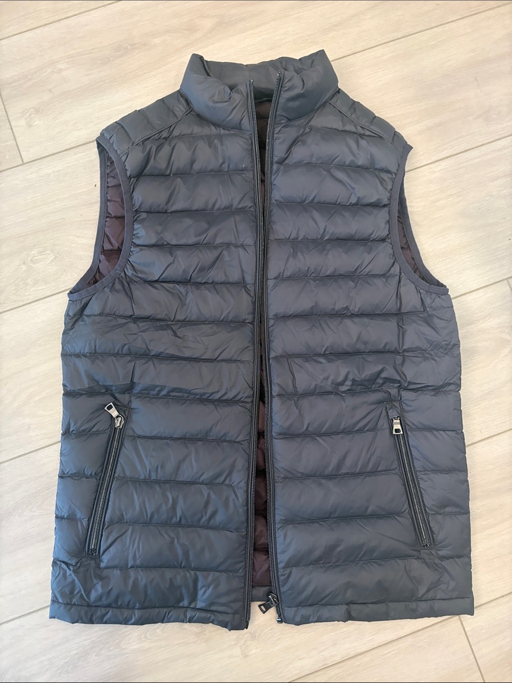 Marks & Spencer Men's Quilted Puffer Vest - Charcoal